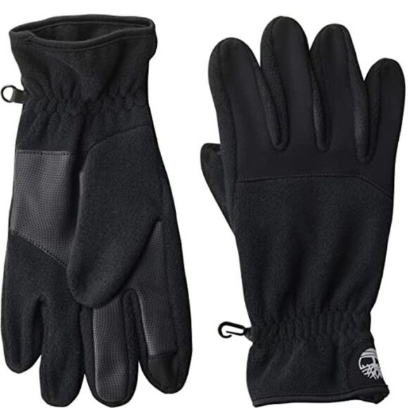Timberland Men's Performance black Fleece Glove Touchscreen Technology Size S/M - Picture 1 of 9